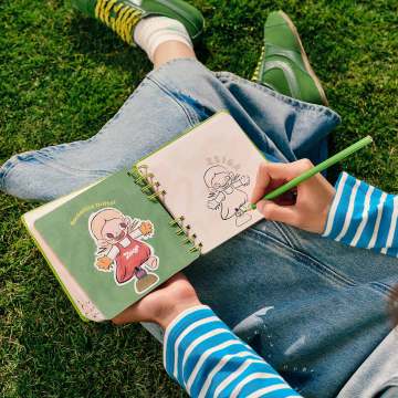 Zsiga Borderline Drifter Series-Pocket Notebook