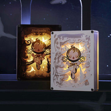 SKULLPANDA Image Of Reality Series-Papercraft Lamp