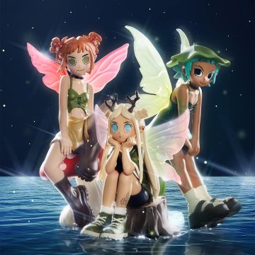 Peach Riot Punk Fairy Series Figures