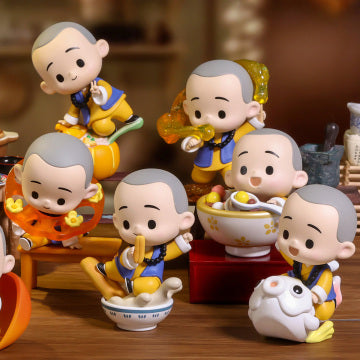 The Little Monk YICHAN Chinese Delicacay Series