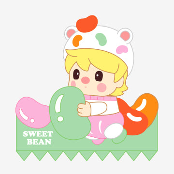 Sweet Bean-Supermarket Fridge magnet