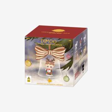DIMOO Letters from Snowman Series-Christmas Light Bulb Blind Box