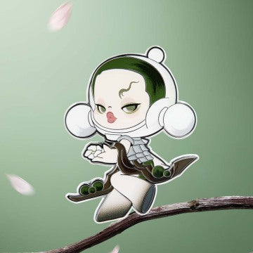 SKULLPANDA The Ink Plum Blossom Series-Badge Blind Box