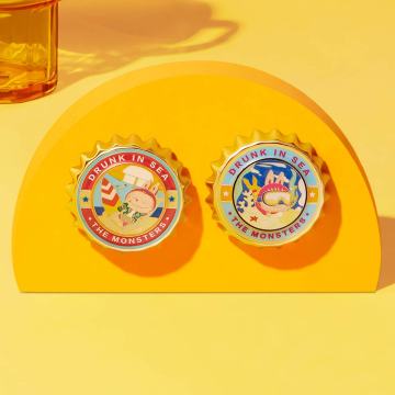 THE MONSTERS Enchanted by the Seaside Series-Fridge Magnet Blind Box