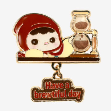 PUCKY Rabbit Cafe Series-Badge BLind Box