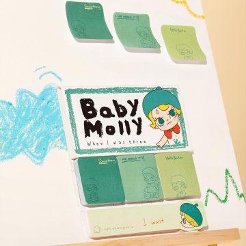 Baby Molly When I was Three! Series-Sticky Notes Set