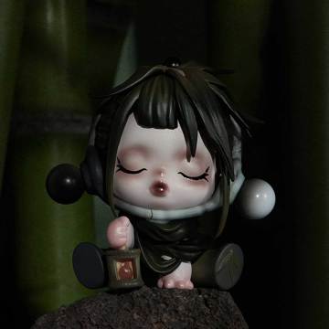 SKULLPANDA The Ink Plum Blossom Series Figures