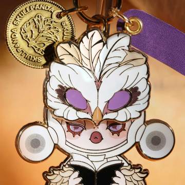 SKULLPANDA Image Of Reality Series-Metal Keychain
