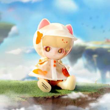 DIMOO Raincoat Cat Action Figure