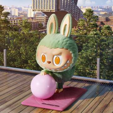 THE MONSTERS Lazy Yoga Series Figures