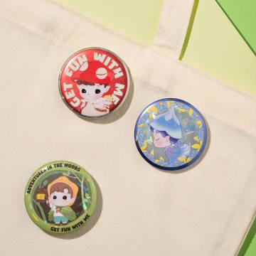 HACIPUPU Adventures In The Woods Series-Tinplate Badge Blind Box