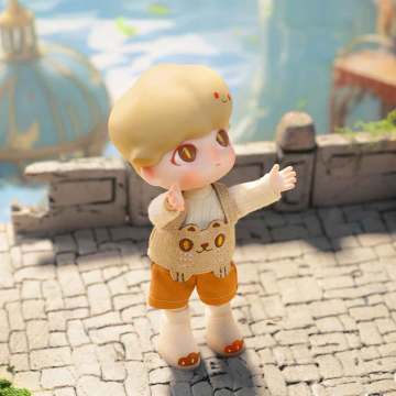 DIMOO Raincoat Cat Action Figure
