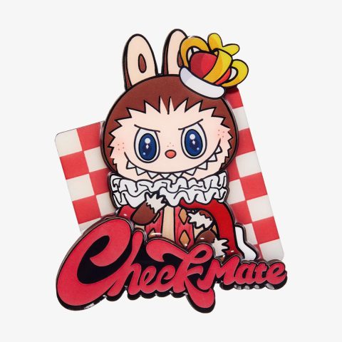 THE MONSTERS Let's Checkmate Series-Vinyl Plush Hanging Card