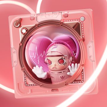 MEGA SPACE MOLLY SMITTEN LOVE《IN SPACE》3D Painting