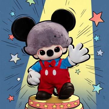 DIMOO WORLD × DISNEY Series-Mickey Vinyl Plush Bag