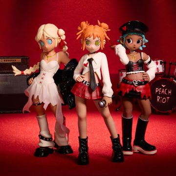 Peach Riot Bloody Valentine Figures