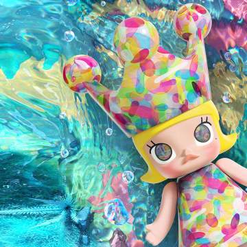 MEGA ROYAL MOLLY 400% Huang Yuxing-Bubbles
