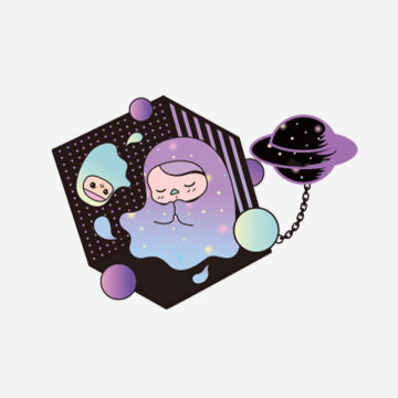 Pucky Flying Babies Badge