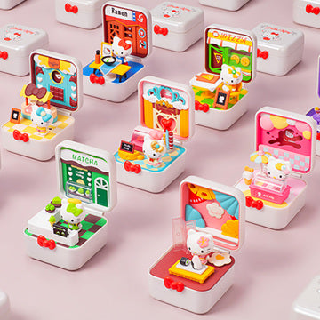 Hello Kitty Food Town Series Scene Set