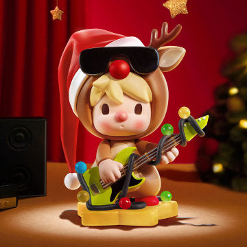 Sweet Bean Rock Reindeer Figure