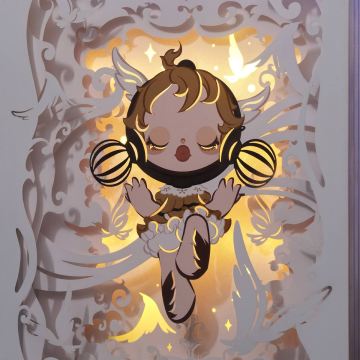 SKULLPANDA Image Of Reality Series-Papercraft Lamp