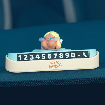 CRYBABY Encounter Yourself Series-Car Number Plate