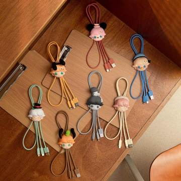 DIMOO WORLD × DISNEY Series-2 in 1 Cable Blind Box