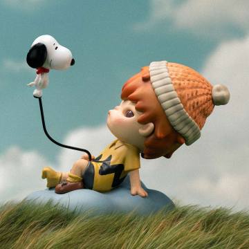 Hirono × Snoopy Figure
