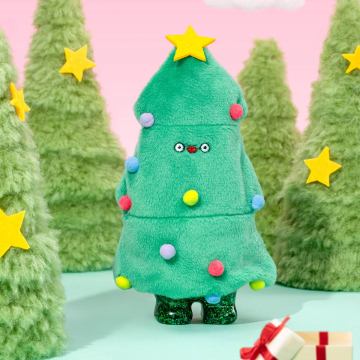 FLABJACKS Glistening Christmas Tree Figure