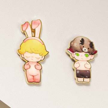 DIMOO Retro Series-Badge BLind Box