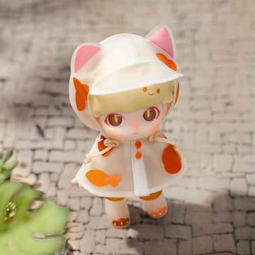 DIMOO Raincoat Cat Action Figure