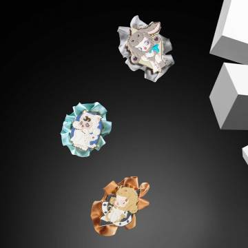 SKULLPANDA Everyday Wonderland Series-Badge Blind Box
