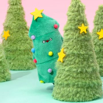 FLABJACKS Glistening Christmas Tree Figure