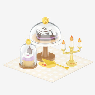 KOUKOU Leisurely Afternoon Tea Series Prop