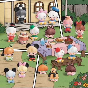 POP BEAN DIMOO WORLD × DISNEY Classic Series（3Pcs Per Pack）