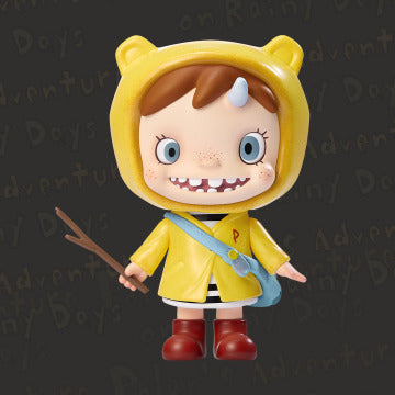 Polar's Adventure on Rainy Days Figure