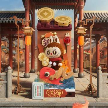 Wealthy Snake's New Year Celebration - Fortunate Hand Series Block Figures