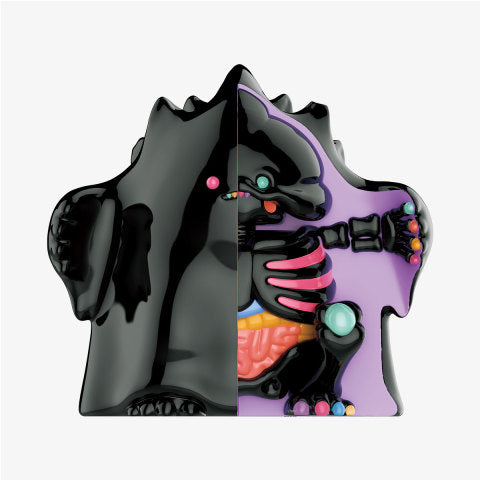 MEGA α SKULLPANDA 400% JEAN-MICHEL BASQUIAT